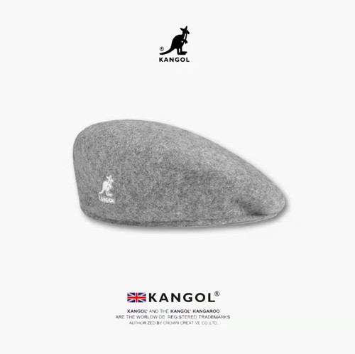 Kangol wool beret flat cap - wool,